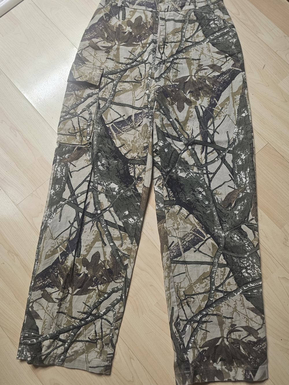 PrettyLittleThing Camo Cargo Pants Size 0 Camouflage Y2K..